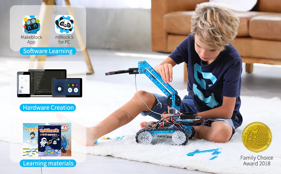 Makeblock DIY конечной робот и лекарственных средств(FDA премиум качества-10-в-1 робот-шток образование-Arduino с защитой от царапин 2,0 для детей «Человек-паук», Возраст 14
