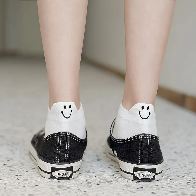 2020 5 пар новое поступление полосатые носки женские милые бамбуковые забавные