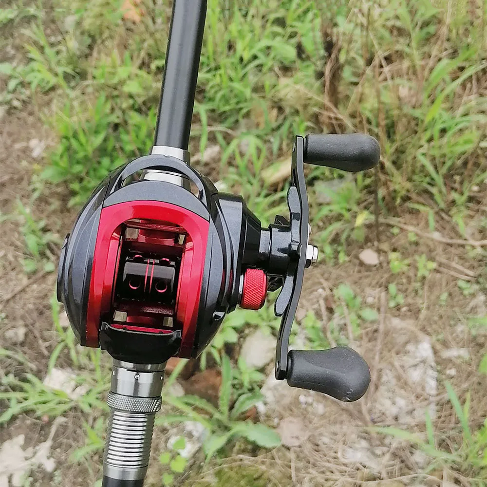

4+1BB Fishing Reel 5kg Drag Fishing Reel Casting Reel Carp Fishing Wheels Fishing 7.2:1 Speed Ratio Suitable Bait Weight 7-30g