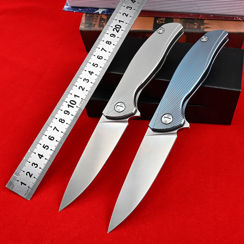 

D2 Folding Blade Pocket Knife Outdoor Hunting Camping Survival Knives Military Army Knifes Self Defense Weapons EDC Jackknife