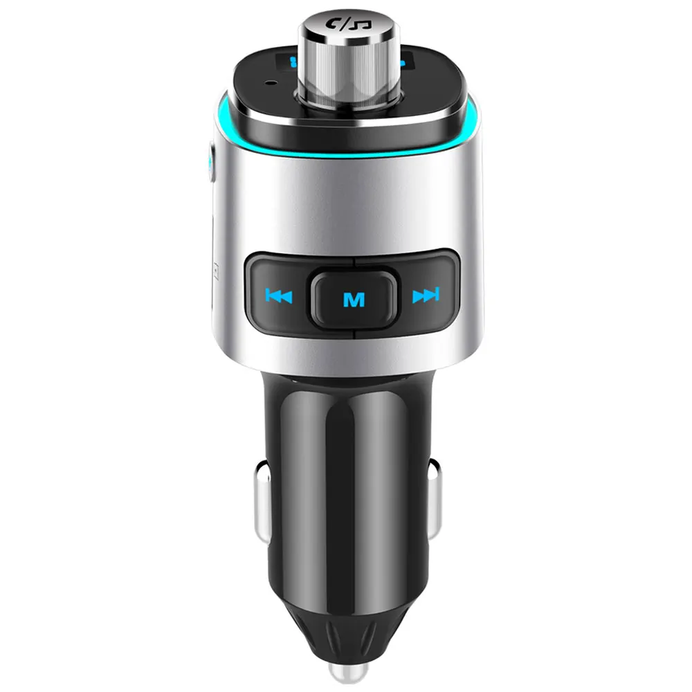 DC 12-24 В адаптер автомобильный fm-передатчик AUX Стерео Bluetooth 4 2 двойной USB QC3.0 Быстрая