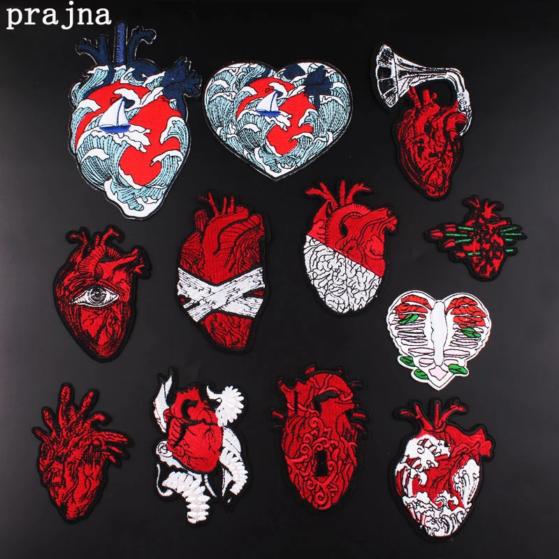 Prajna Van Gogh патчи с утюгом Мультяшные волнистые вышитые для одежды полосы