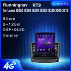 Runningnav для Lexus IS250 IS300 IS200 IS220 IS350 2005-2012 Tesla Тип Android автомобильное радио мультимедийный видеоплеер навигация GPS