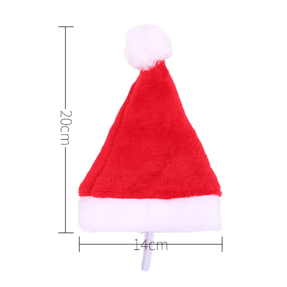 1pcs Pet Christmas Hat Santa Claus for Cats Dogs Puppy Xmas Decoration Festival Party Dog Small Care Toys | Дом и сад