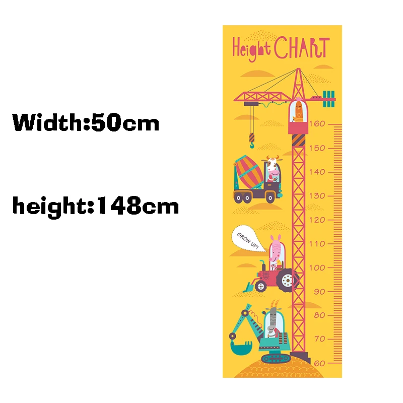 

Three Ratels QC439 Children's height table wall stickers for kids Early childhood activities Place decoration sticker