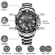 LIGE Luxury Watch Dual Display Mens Watches Stainless Steel Sport Wristwatch For Men Waterproof Date Clock Relogio Masculino+Box Other Image
