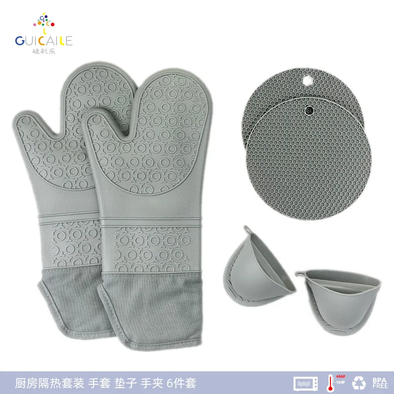 

Термостойкие перчатки, плотные перчатки с защитой от ожогов, специальная печь, для выпечки в микроволновой печи, для кухни