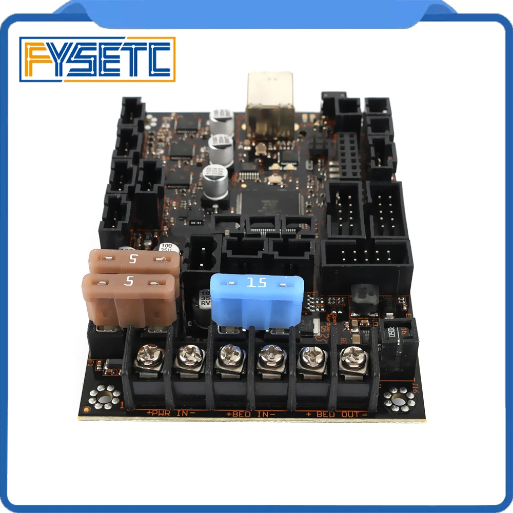 EinsyRambo 1.1b материнская плата Einsy Rambo для Prusa i3 MK3 MK3S с TMC2130 Шаговые драйверы SPI управление 4 Mosfet переключаемые выходы