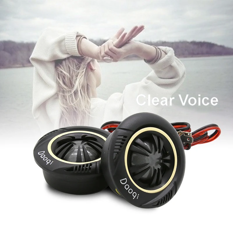 QPLOVE 100W Высокий автомобиля Динамик твитер шелковая паутина 91DB 1 5 Гц-22 кГц мульти