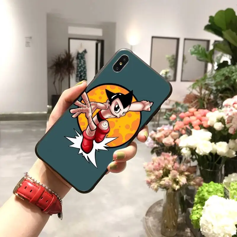 

NBDRUICAI Japanese Anime Astro Boy Custom Photo Soft Phone Case for iPhone 11 pro XS MAX 8 7 6 6S Plus X 5S SE XR case