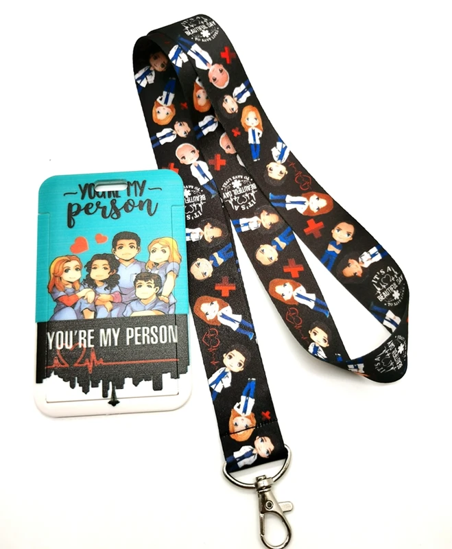 1 шт. офисные карманы для банковских карт ID анатомия Мультяшные аниме врач