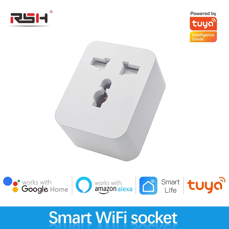 Умная Мини розетка RSH tuya универсальная с Wi Fi таймером 16 А|Модули для умного дома| |