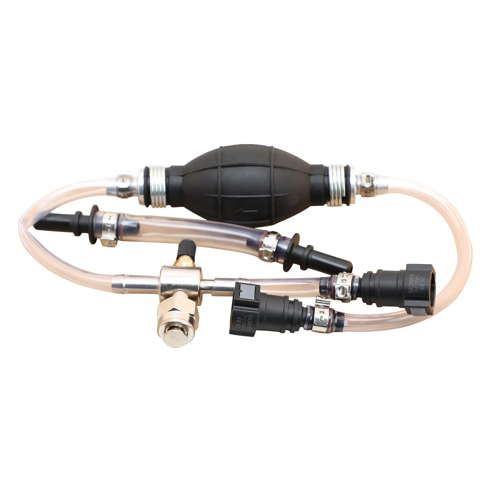 Diesel Fuel System Bleeder Tool Adaptor Kit For Ford Diesel System Bleed and Primer Set Car Repair Tool Air Hand Pump Tool