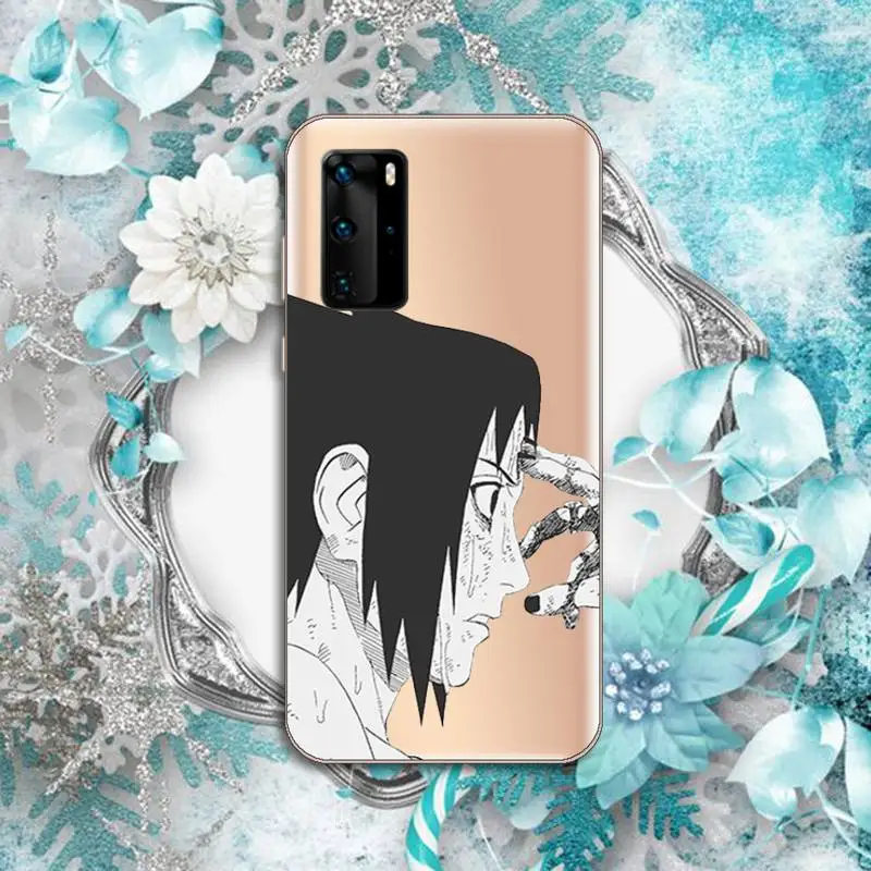 

Naruto cute anime cool Phone Case Transparent for Huawei P honor 8 10i 20 30 40 smart 2019