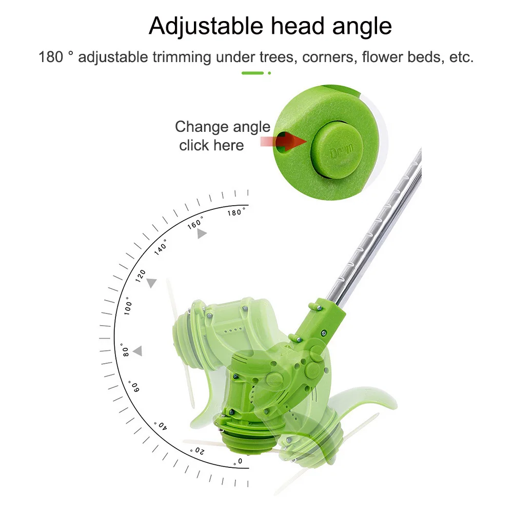 12V литиевая батарея электрическая газонокосилка Многофункциональный