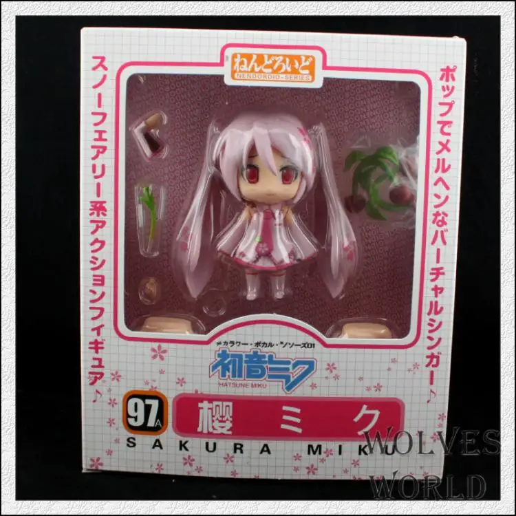 

Hot Sale Japan Classic Comic Anime Idol Sakura Miku 97A Mini Cute Action Figure Model Toys