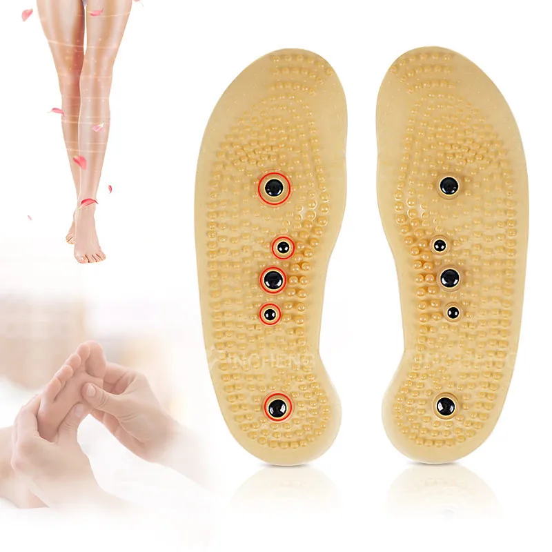 

Sole Acupressure Foot Massager Magnetic Massage Foot Therapy Reflexology Multifunction Pain Relief Slimming Pain Insoles