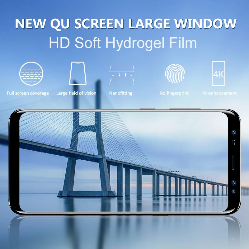 

2Pcs Screen Protector for Samsung Galaxy S21 S20 S10 S9 S8 Plus Hydrogel Film For Samsung Note 20 10 9 Plus S21 Ultra S10 5G