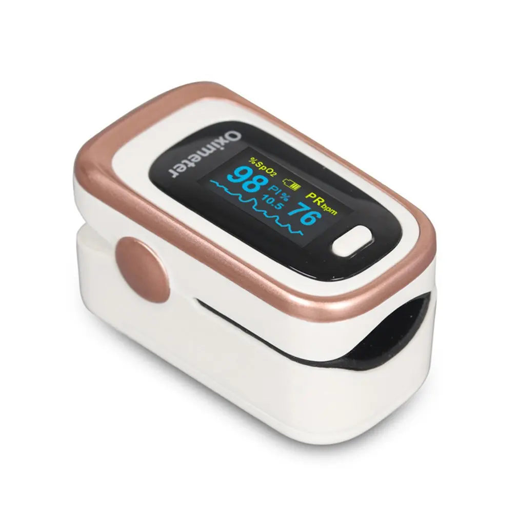 

131r Finger Clip Oximeter Blood Oxygen Saturation Monitor Pulse Monitoring Health Testing Convenient Household Oximeter