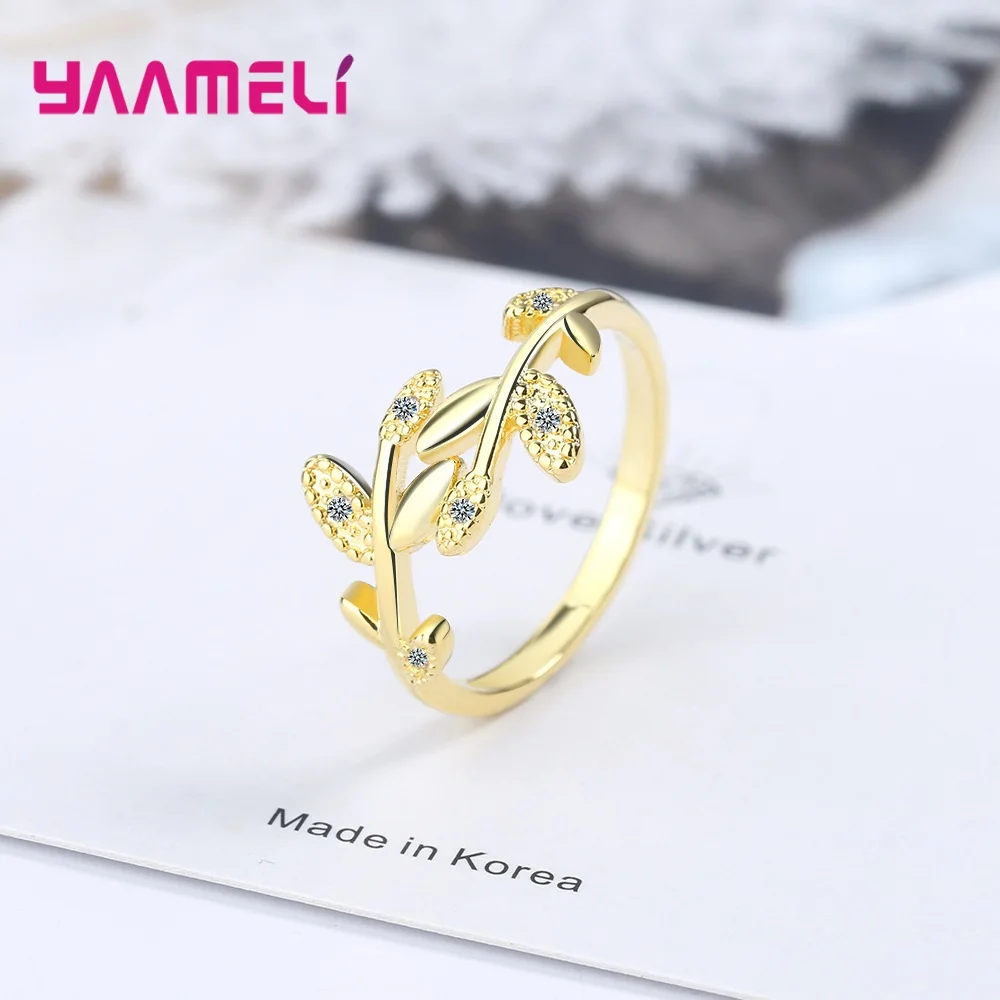 

Luxury Authentic 925 Sterling Silver Open Ring For Women Fashionable Zircon Finger Ring Wedding Bridal Jewelry Femme