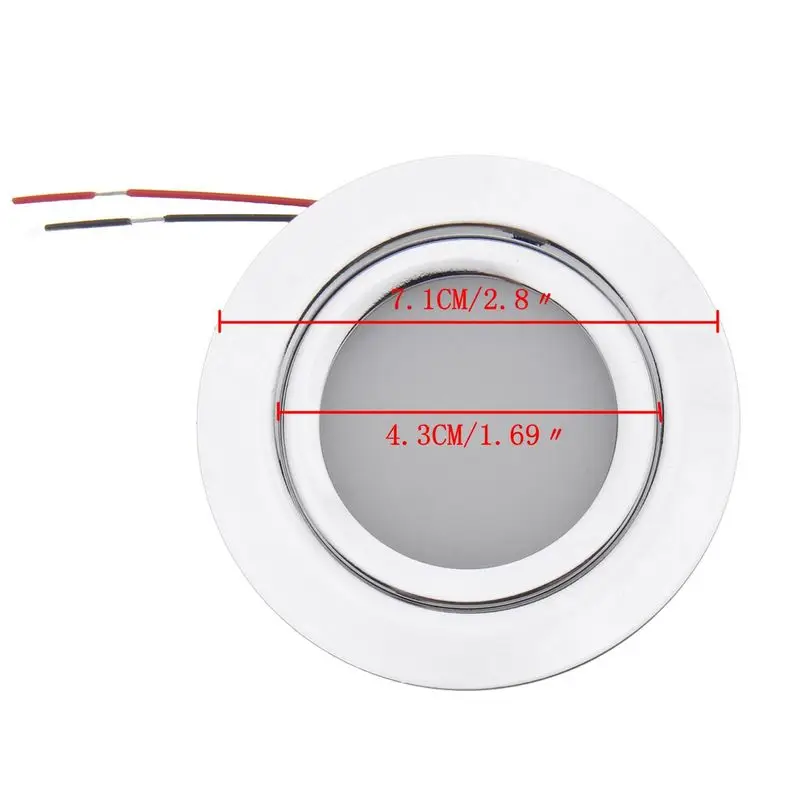 Встраиваемый светодиодный потолочный светильник лампа для салона автомобиля