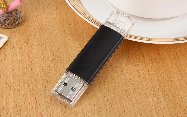 OTG USB флеш-накопитель 128 ГБ, высокоскоростной флеш-накопитель 64 ГБ, 32 ГБ, 16 ГБ, 8 ГБ, внешний накопитель, флешка двойного назначения