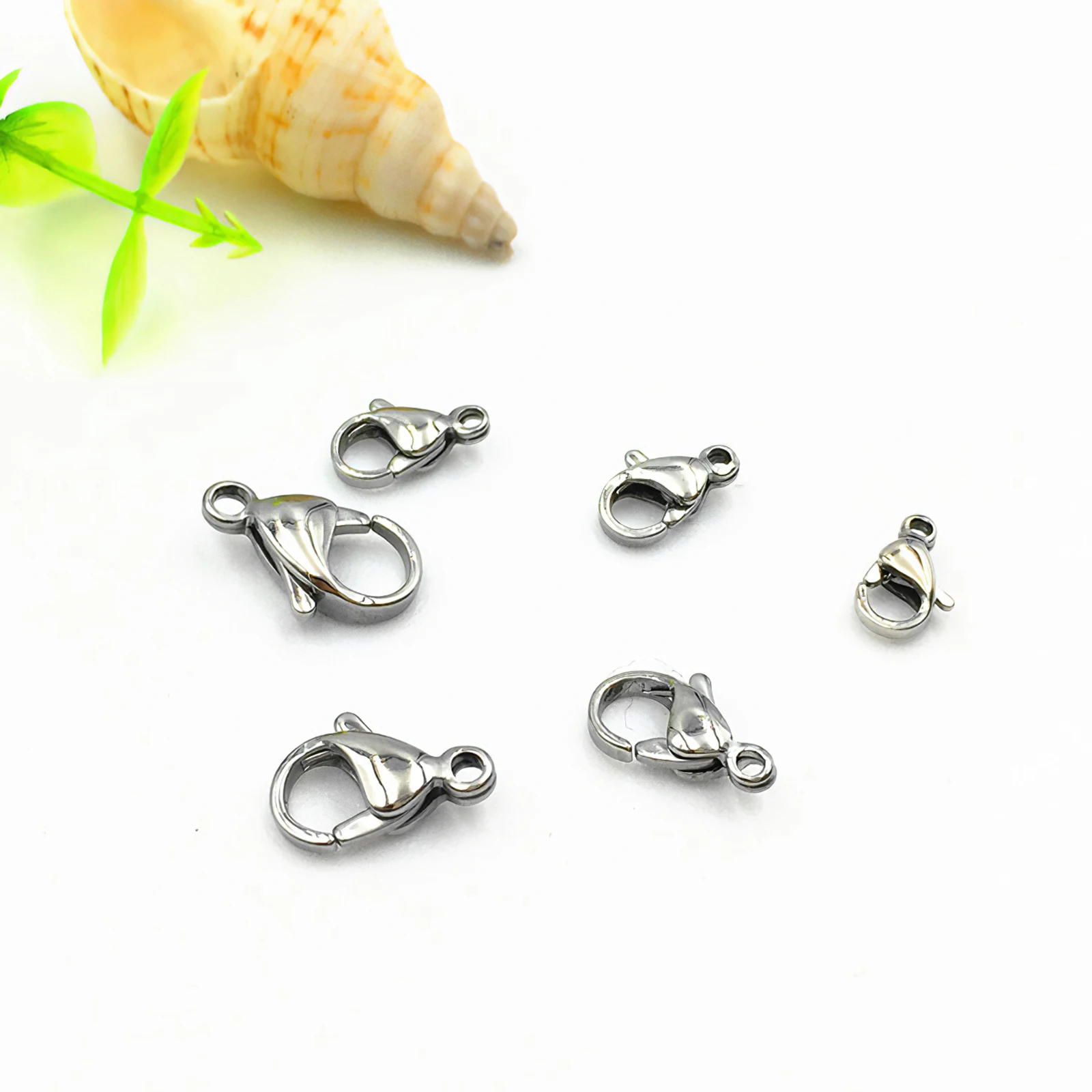 

5m Zinc Alloy DIY Link Chain Necklaces With 30 Lobster Clasps And Jump Rings Multifunctional High Quality Cable Chain Charms