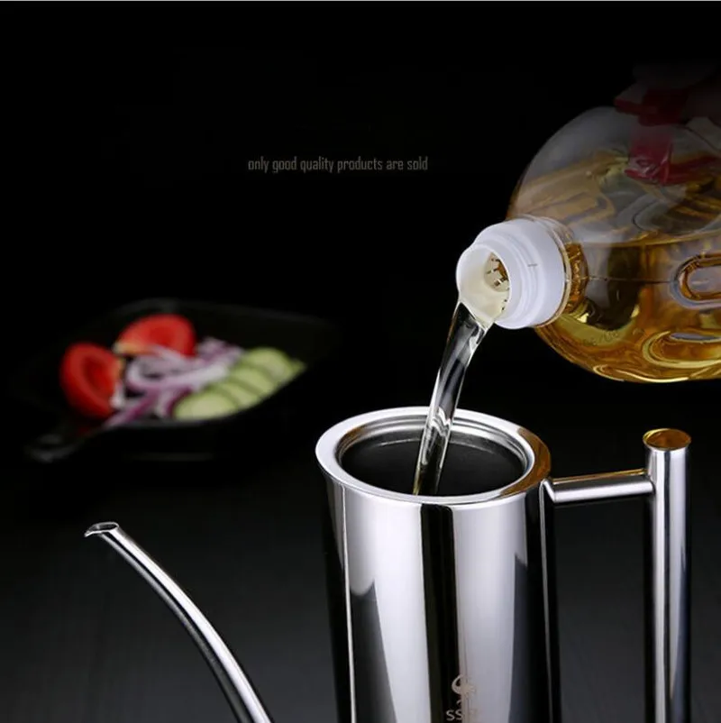 Бутылка оливкового масла из нержавеющей стали 500/700 мл диспенсер для уксуса
