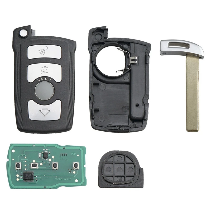 Интеллектуальный Автомобильный ключ дистанционного управления 4 кнопки 315 МГц