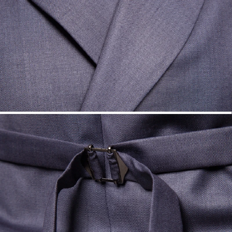 

2021 Spring Men's Solid Color Double Breasted Suit Waistcoat Men's British Suit Vest Large Vest Coat
