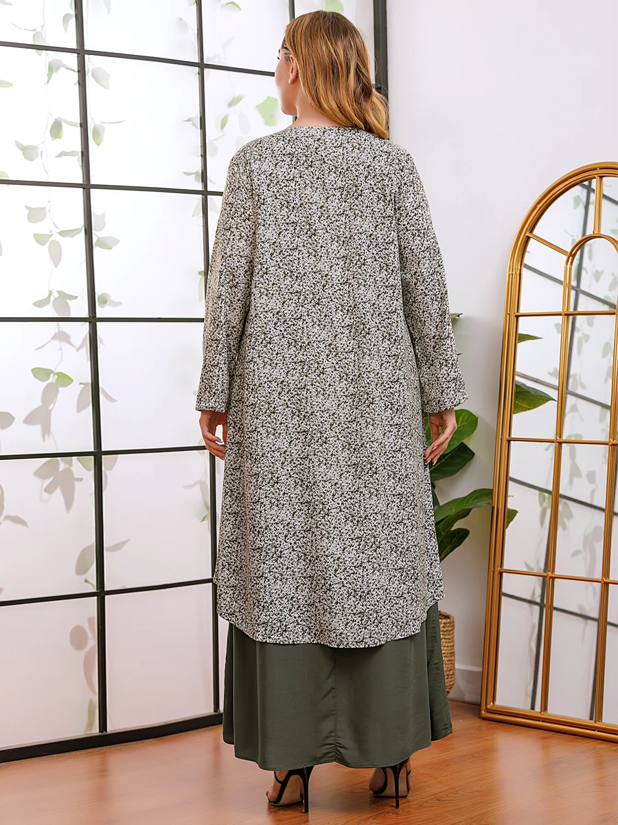 

Vintage Muslim Dress Women Abaya Moroccan Kaftan Plus Size Maxi Hijab Dresses Islamic Clothing Turkey Musulman Ensembles Dubai
