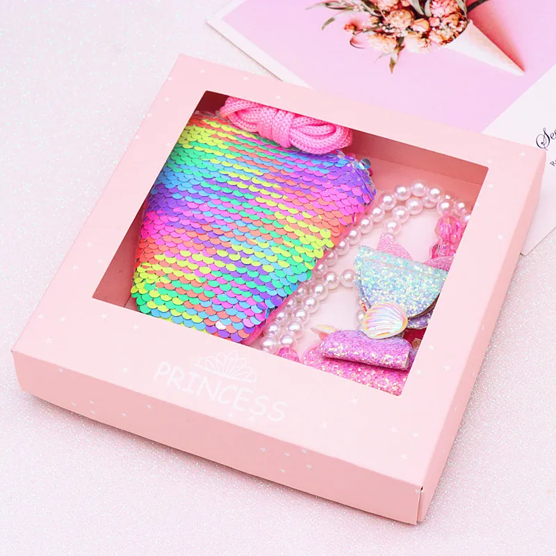 6 шт./кор. Русалка аксессуары ювелирные изделия комплект включающий в себя