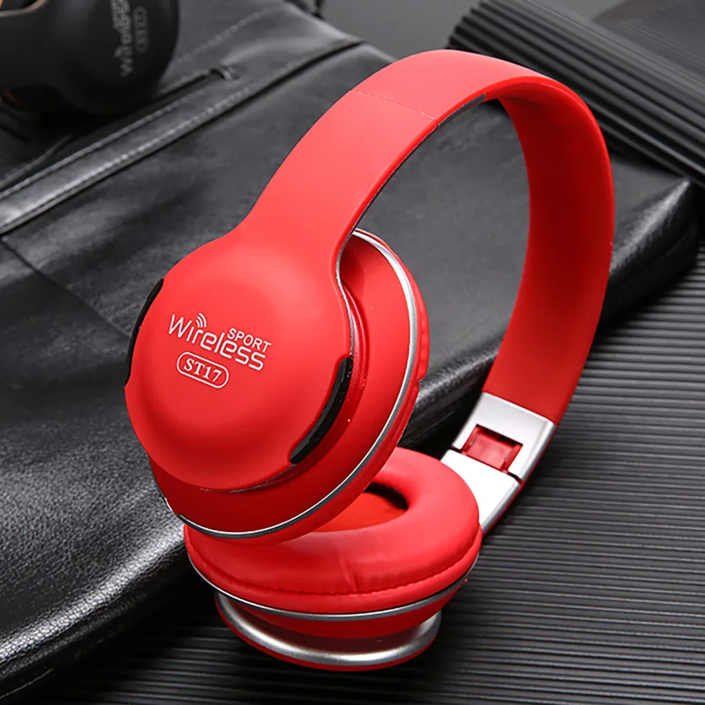 Портативная беспроводная гарнитура mosunx Bluetooth 4,1, складная стереогарнитура, встроенный микрофон, подавление шума, эхоподавление