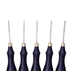 1 шт. 0,60,71,31,82,25 мм сделай сам инструменты для работы с кожей профессиональная обрезка кромок кожи длина 16 см