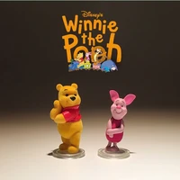 disney winnie the pooh piglet 4 5 5cm action figure collection toys model children room decoration for kids gifts