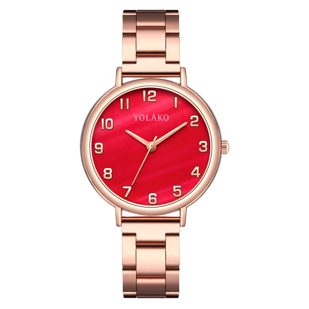 

Quartz Watch Wristwatches Sleek Minimalist Fashion With Strap Stainless Stee Dial Women's Quartz Watch Gift Free Shipping
