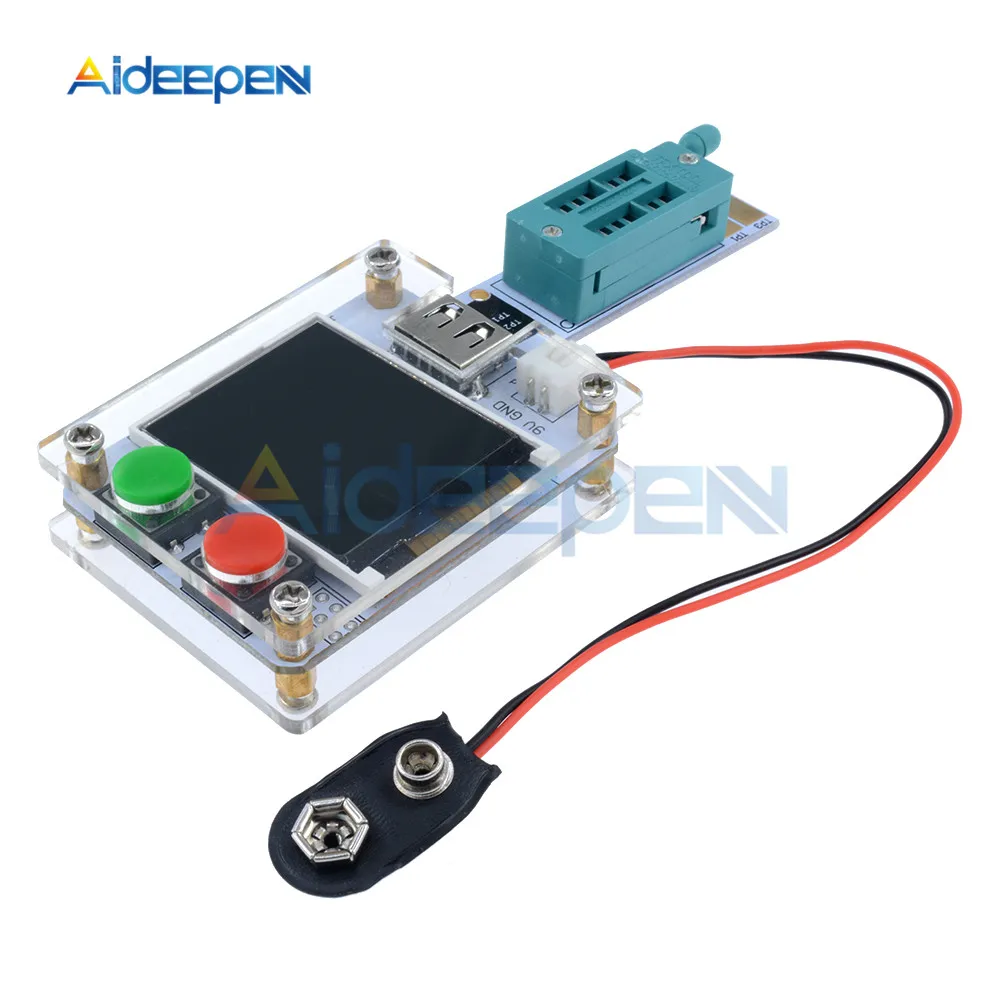 Finished MK-328 MK328 Mega328 M328 ATmega328 8 МГц цифровой Транзистор тестер Триод DIY наборы - Цвет: Finished