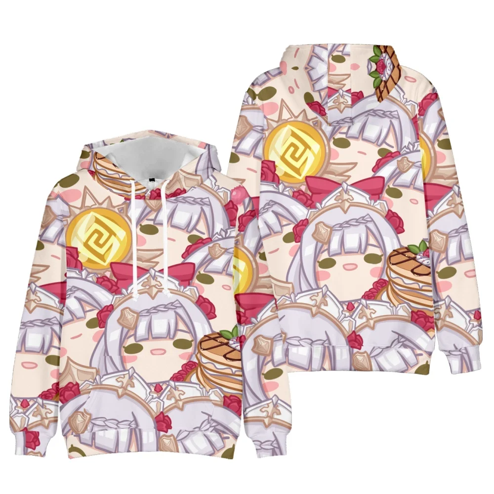 

Новое поступление, толстовки с 3D эффектом Genshin, мужские свитшоты, женские уличные свитшоты унисекс, осенняя популярная детская пуловер с капюшоном для мальчиков и девочек