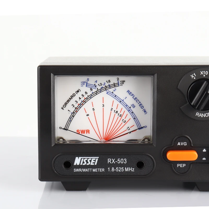 Оригинал Тайвань NISSEI RX-503 SWR/Watt Meter 1 8-525MHz 2/20/200W для двусторонней радиосвязи Walkie Talkie