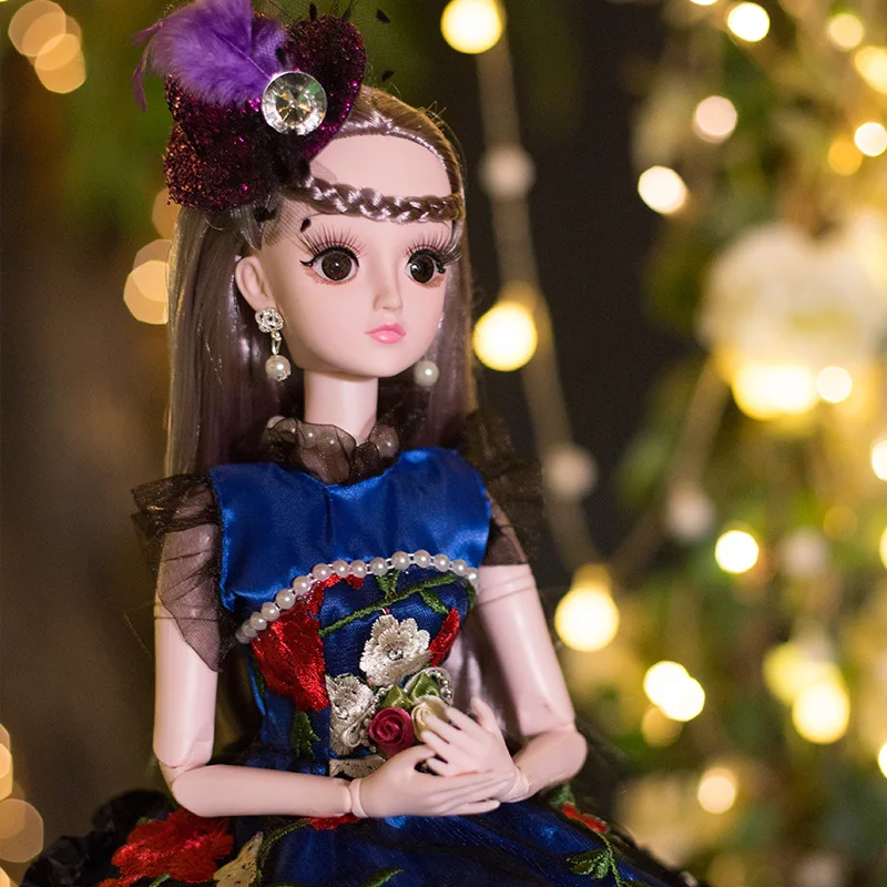 Шарнирная кукла 60 см подвижная шарнирная пластиковая Реалистичная без одежды