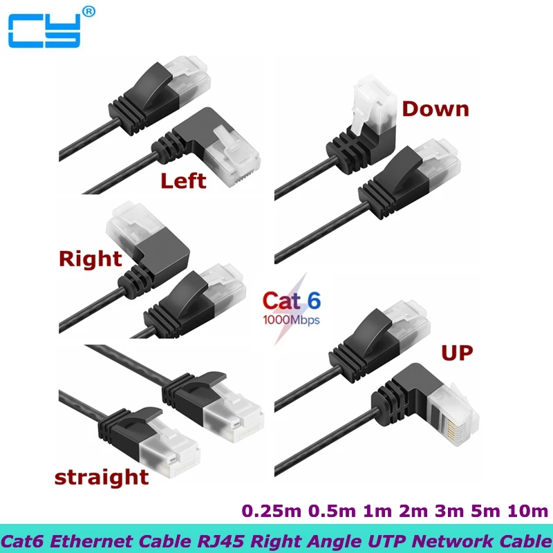 Cable Ethernet de 0,25-10m, Cable Lan RJ45 Cat6, Cable de red UTP...