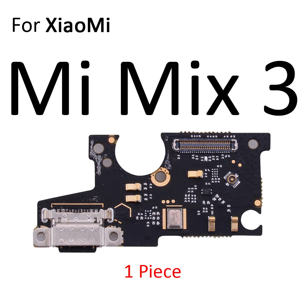 Плата с USB-портом для зарядки и микрофоном шлейф XiaoMi Mi 6 Mix 2S Max 3 2 6X 5X | Мобильные