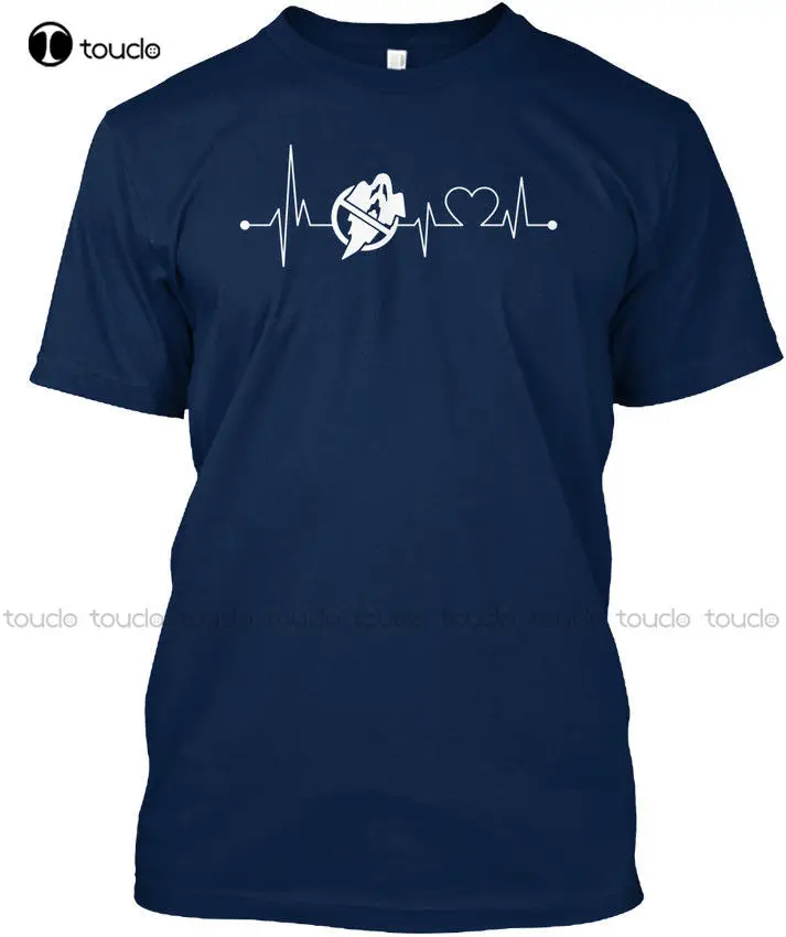 

New Fashion Men's Tops Cool O Neck T-Shirts Heartbeat Hobby_Ghost_Hunting Stylisches Graphic T Shirts Custom aldult Teen unisex