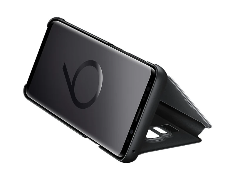 original samsung smart mirror view flip case cover for samsung galaxy s10s9s8s7 plus note9note8 phone s view led cases free global shipping