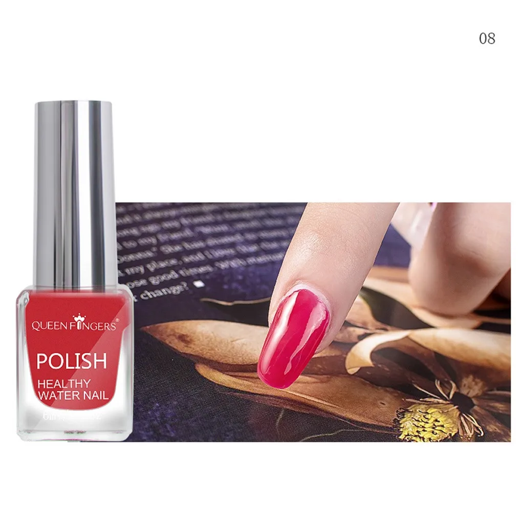 25 цветов Отшелушивающий лак для ногтей Vernis Ongle Lakiery Hybrydowe на водной основе чистый телесный серебряный цвет Лак Блеск для ногтей H7