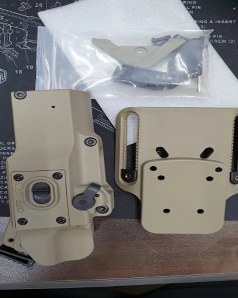 

Тактические световые кобуры для посадки адаптер для пистолета кобура может храниться XH15/XH35/Искусственная ламсветильник для правой руки