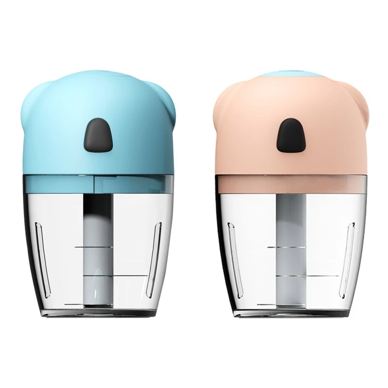 

Portable Wireless Electric Garlic Chopper Mini Speedy Spiral Shredder Processor