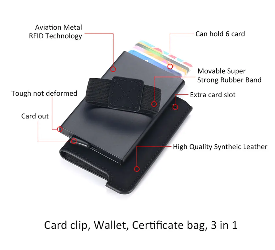 DIENQI RFID визитница мужские кошельки высокого качества кожаный кошелек Винтажный Мужской тонкий мини маленький кошелек, сумочка Smart Vallet