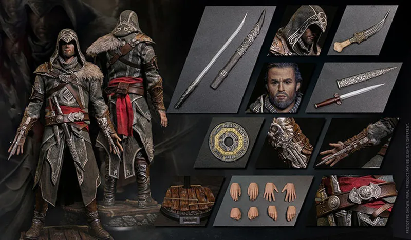 

DAMTOYS 1/6 DMS014 Ezio Figure Model 12'' Male Soldier Action Body Full Set Toys for Collection