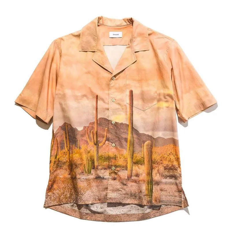 

Rhude Shirt Men Women Bounty Hunter Oil Painting Print Rhude Shirt High Quality Casual Loose Hip Hop Rhude Short Sleeve Shirts